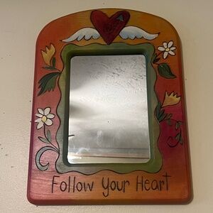 Sticks Object Art 2006 Wooden (FOLLOW YOUR HEART) MIRROR